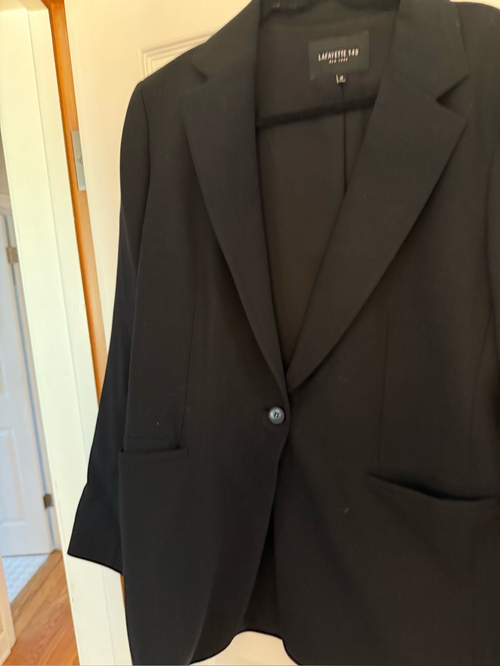 Lafayette 148 Black Blazer